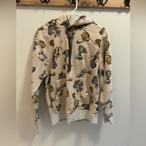 Nike Men’s Floral Hoodie Sweatshirt